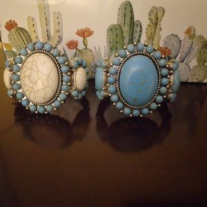 Tony Unisex Beaded tiger eye/pink/ black stone, turquoise/med, lg,sm.